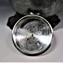 茶道具銀瓶「純銀製　望月形湯沸　京都　岡野利光造」 茶道具銀瓶「純銀製 望月形湯沸 京都 岡野利光造」
