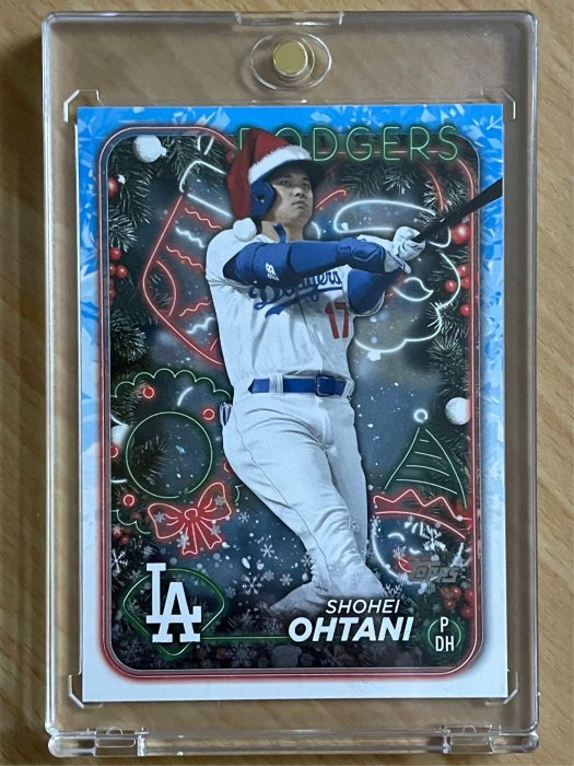 2024 TOPPS Holiday Shohei Ohtani 大谷翔平SSP 特卡套卡（共五張