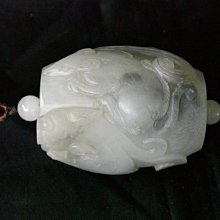 渡来品 文房具 本物和田白玉 手彫 清代 望子成龍 辰龍子鼠紋 筆架 置物 文鎮 收藏精品＊和闐灰白玉｛望子成龍｝＊子辰＊玉勒＊吊飾+檀木龍形吊架