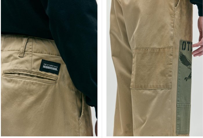 NEIGHBORHOOD NH X OOTD . SAVAGE CHINO PANTS 長褲。太陽選物社