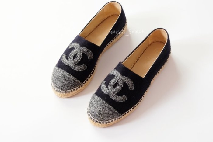 【現貨】Chanel Espadrilles  草編鞋 37 全新