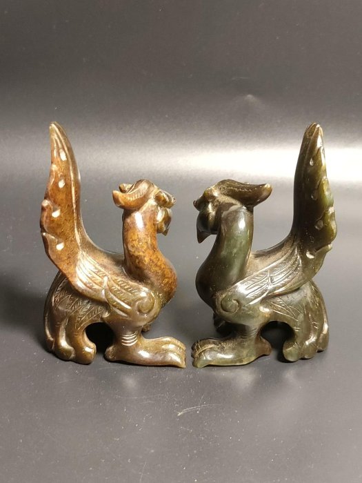和闐玉鳳鳥嚴選古玉精品適合收藏小件玉器精美古董玉飾和闐玉鳳鳥古玉玉