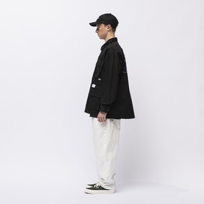 希望商店】 WTAPS JUNGLE 01 LS COTTON TWILL 21AW 厚磅地圖四袋