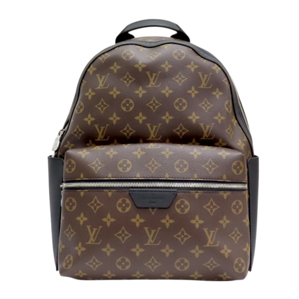 【二手名牌BRAND OFF】LOUIS VUITTON LV 路易威登 棕色 原花 Macassar 帆布 Discovery PM 後揹包 M46684