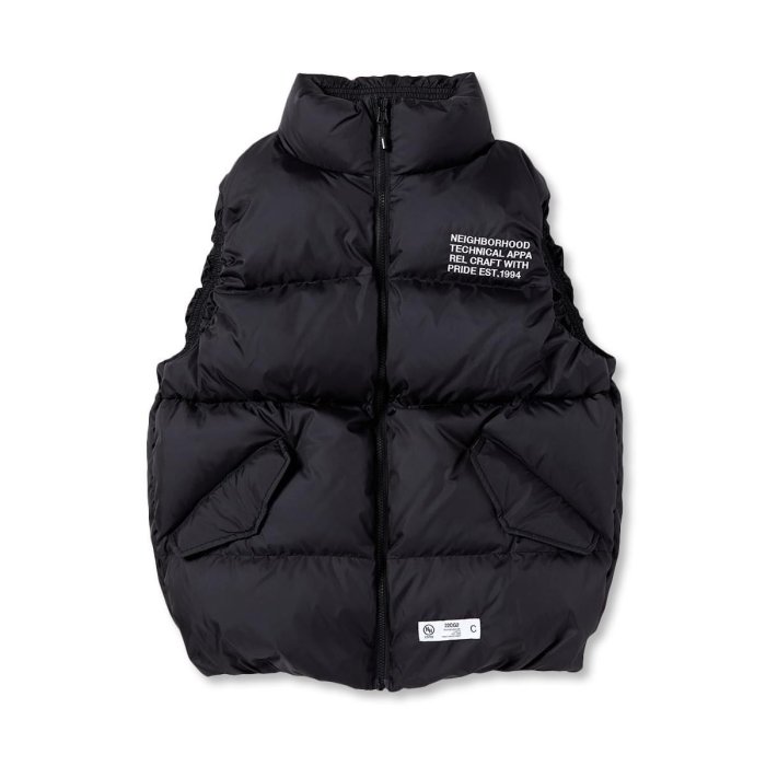 服/ファッション NEIGHBORHOOD DOWN VEST . PE Black NEIGHBORHOOD DOWN VEST . PE Black NEIGHBORHOOD DOWN VEST.PE 【公式