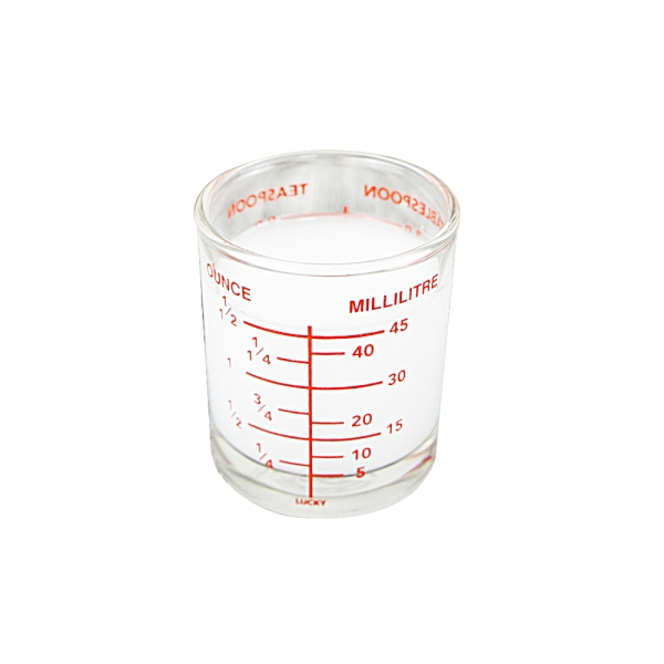 【泰國 LUCKYGLASS】Lucky Scale Glass 刻度杯 刻度玻璃杯 量杯 盎司杯 濃縮杯 SHOT杯 45ml | 杯子 ...
