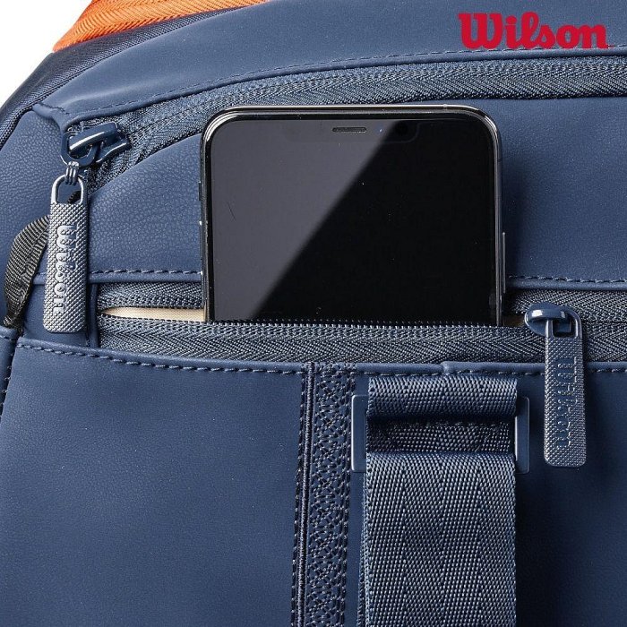 【曼森體育】Wilson ROLAND GARROS SESSIONSOIRE DUFFEL N 圓筒包 可裝2支球拍 法網系列
