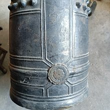 日本的古董大正昭和早期老銅鐘古鐘梵鐘佛教寺廟祈福鐘，特大型，厚重