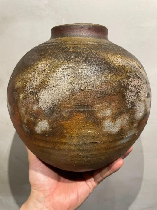 備前燒花入井上雅司陶藝作| Yahoo拍賣