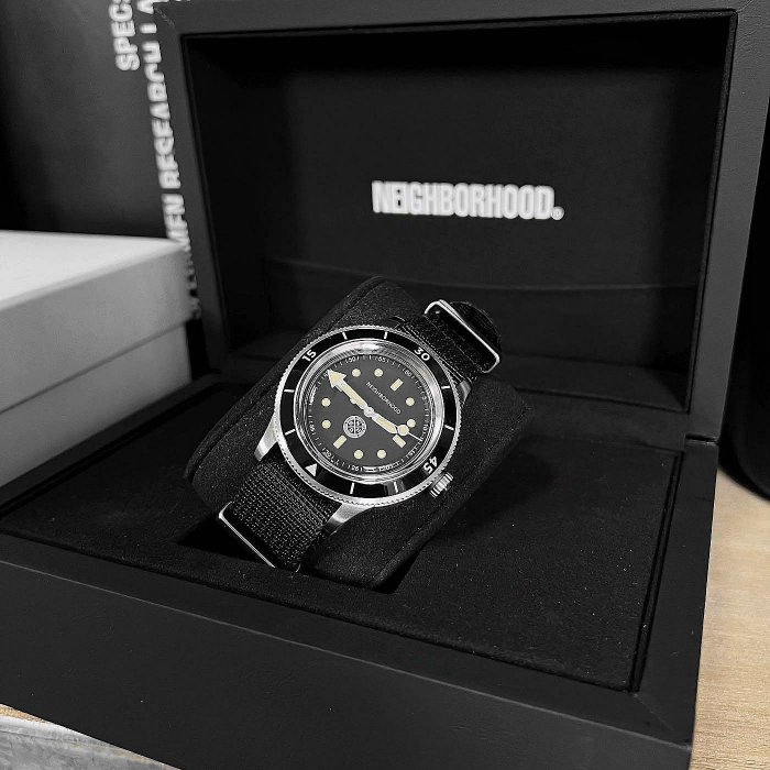 希望商店】NEIGHBORHOOD NH ORIGINAL WATCH TYPE-1 23AW 不鏽鋼自動上