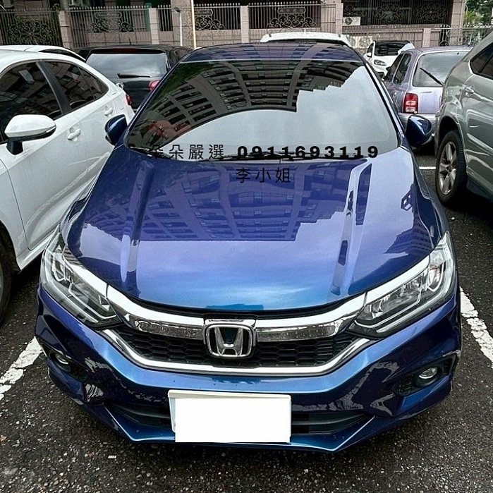 HONDA CITY 藍色 2019年