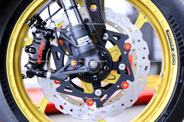 BrakeTech】 KAWASAKI ZX4R ZX4RR ZX 4R 4RR ZX-4R 浮動不鏽鋼全