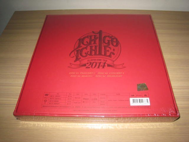 全新【一期一會 2014 JYJ Japan Dome Tour [ICHIGO ICHIE]】DVD(韓國