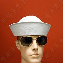 甲補庫》中華民國海軍白色無簷水兵帽/防水士官士兵水手帽/大力水手卜派