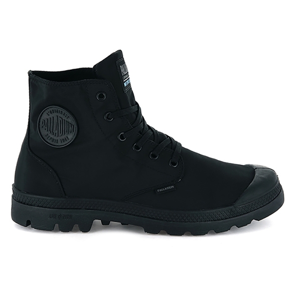 PALLADIUM PAMPA PUDDLELITE+WP 全黑 男女 藍標 防水 高筒 76117008