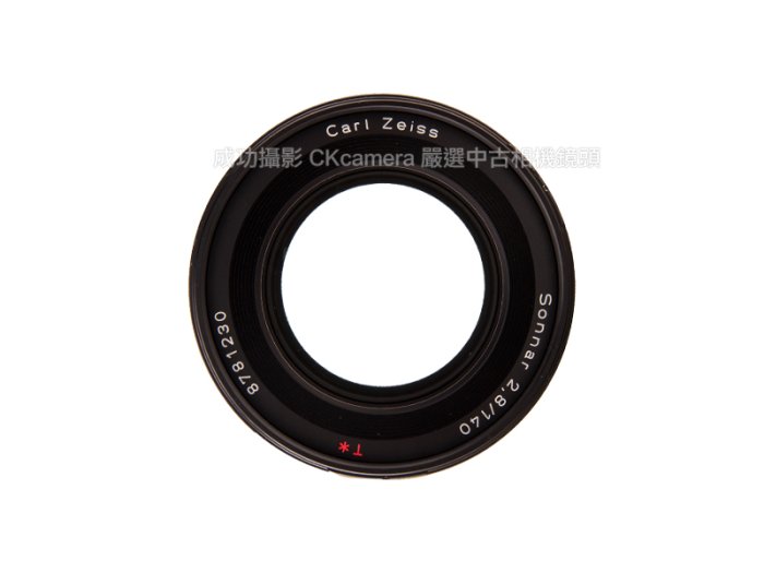 成功攝影Contax Carl Zeiss T* Sonnar 140mm f2.8 For CONTAX 645 中古