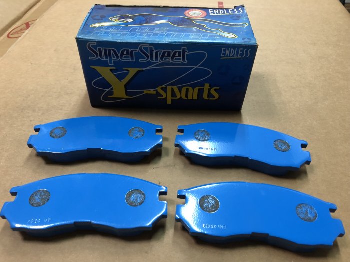 小油坑汽車精品館：日本原裝進口 ENDLESS前煞車來令片 SS-Y級 三菱VIRAGE LANCER 2001-適用