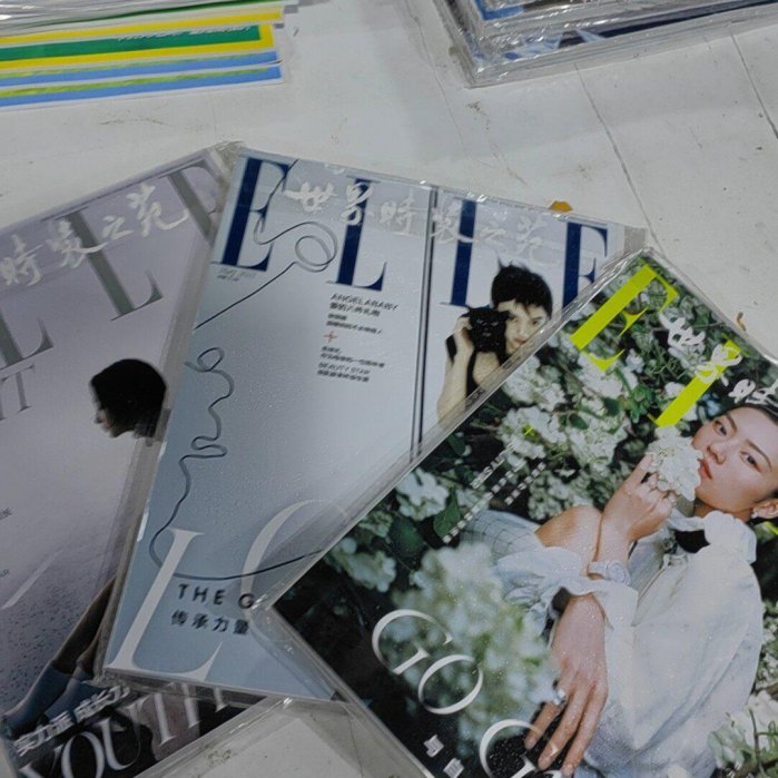 ELLE世界時裝之苑2021年4-6月3本全新未拆封嚴選雜誌隨機封面內容精采