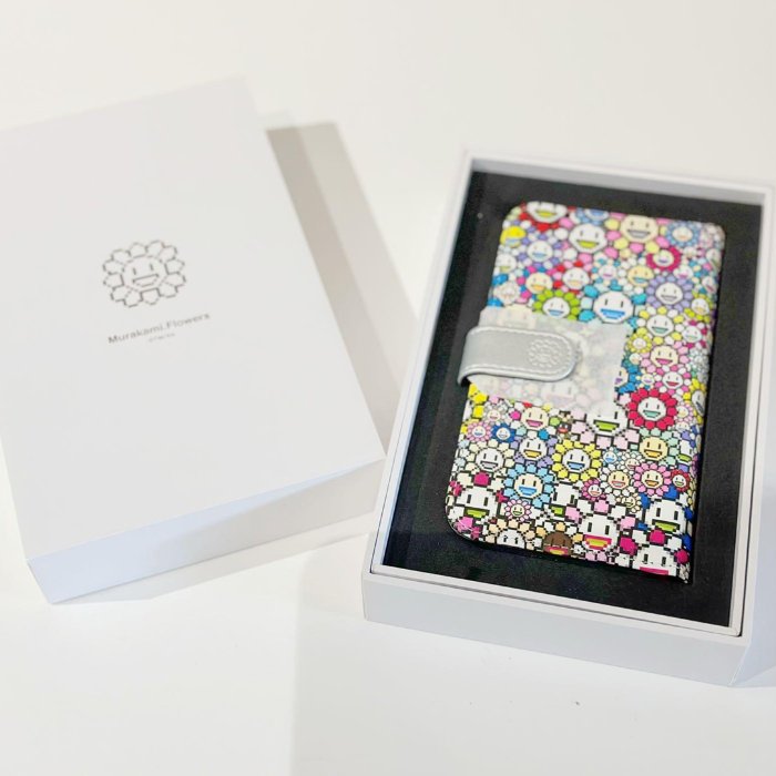 MURAKAMI TAKASHI kaikai kiki 村上隆Flower Flip iphone Case