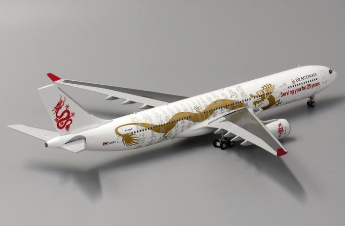 現貨JC 1/400 港龍航空A330-300 B-HYF 25週年為你服務25載書法XX4109