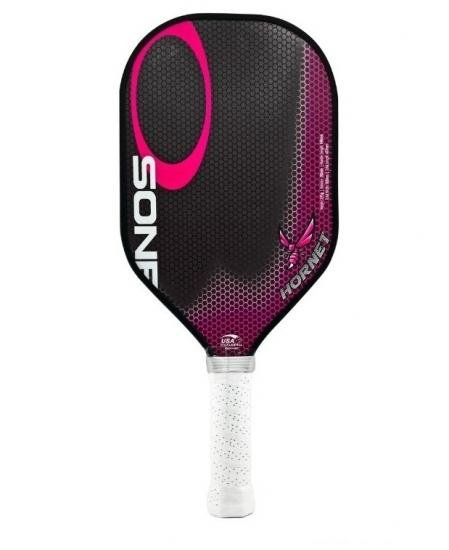 【曼森體育】OSONE Hornet Pink 碳纖維 匹克球拍 225g 黑粉 美國匹克球協會認證