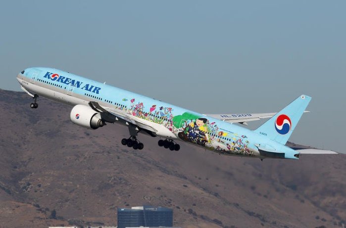 KOREAN AIR 777-300ER コリアン 大韓航空 50周年 jc Korean Air Boeing 777-300ER HL8008 Beyond 50 Years of