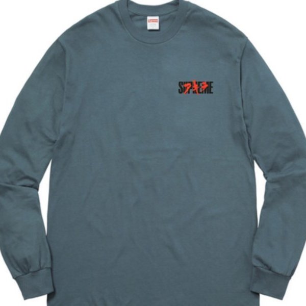 AKIRA × Supreme 17FW Neo-Tokyo L/S Tee Supreme AKIRA Neo-Tokyo L/S Tee Black Men's - FW17 - US