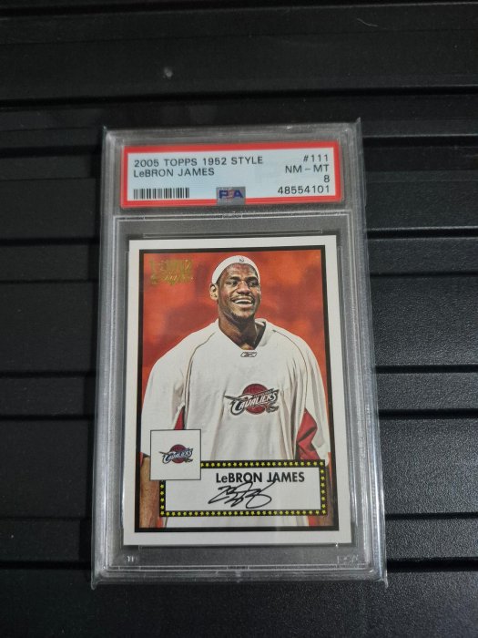 2005 topps lebron james