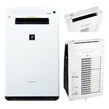 日本直送)日本夏普SHARP【KI-FX55-W 白】(12坪) 加濕空氣清淨機除菌