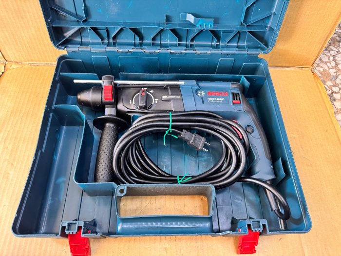 "外匯嚴選'' 【附發票】BOSCH 博世 GBH 2-28DV 三用 電動鎚鑽 四溝 免出力電鑽  / 中古/二手/日本外匯機