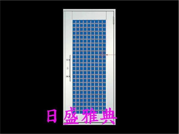 ☎日盛門窗行✦不鏽鋼門組５✦兩年保固免運費✦不銹鋼門 白鐵門 防盜門 大門 後門
