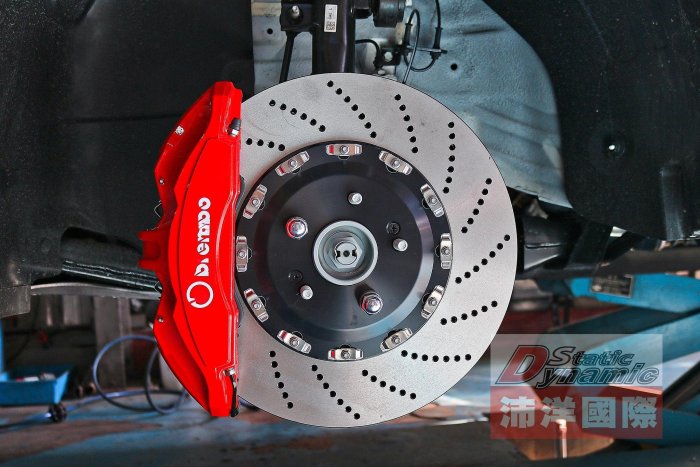 沛洋國際 前輪:義大利大6活塞+DS 400mm雙片式浮動碟盤/後輪:DS大4活塞電子式+DS 400mm雙片式浮動碟盤 制動卡鉗組[TIGUAN R]訂金
