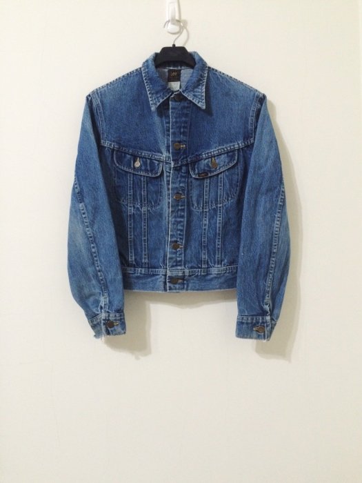 古著 Vintage 70's 原版 Lee 101J 牛仔外套 美國製 Wrangler/Levis 男女皆可