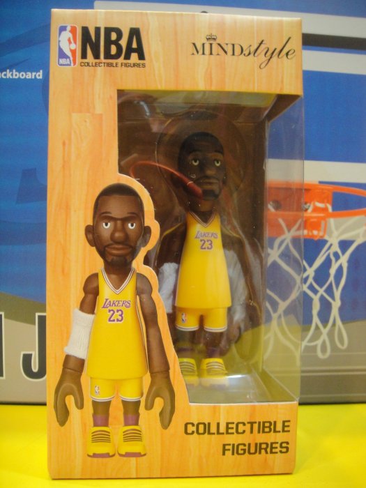 絕版收藏COOLRAIN x MINDstyle NBA洛杉磯湖人LeBron James小皇帝姆斯