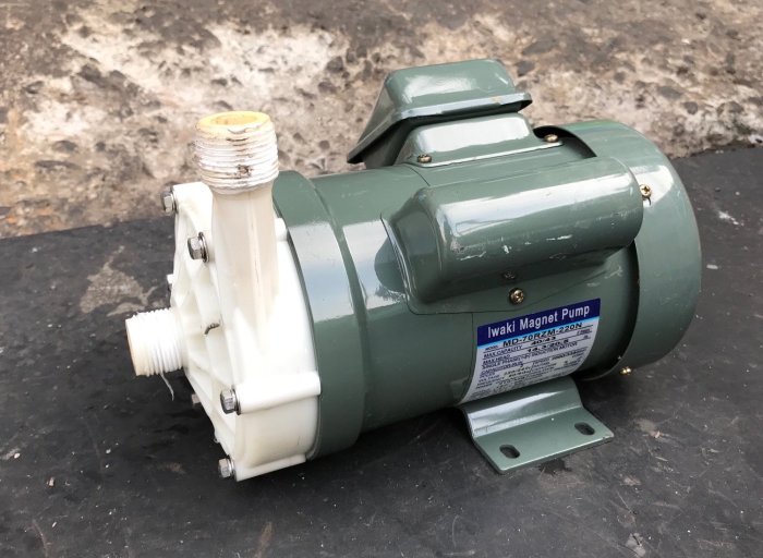 日本IWAKI MAGNET PUMP MD-70RZM(單相220V)無軸封耐酸鹼幫浦 日本IWAKI MAGNET PUMP MD-70RZM(單相220V)無軸封耐酸鹼幫浦