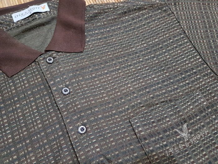 (抓抓二手服飾) LYLE SCOTT POLO衫 M (*119)