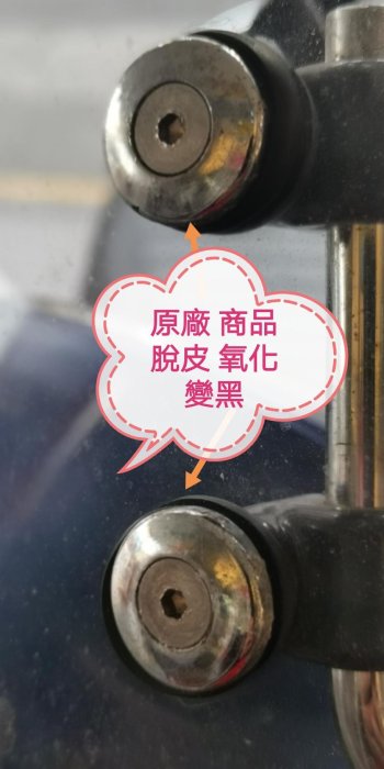 【白鐵材質 】光陽 like 125 150 /COLOMBO 哥倫布 原廠風鏡 風鏡墊片（白鐵材質）螺絲裝飾蓋