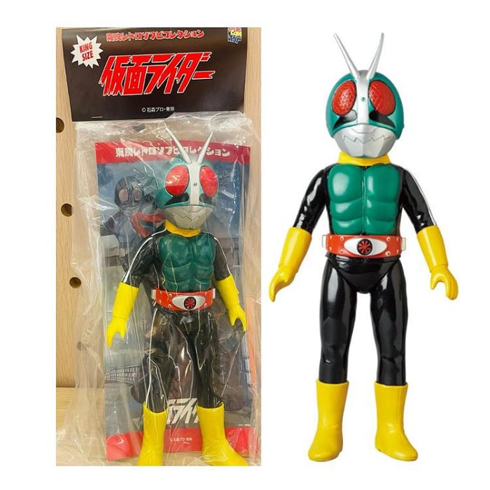 BTO] 日本【MEDICOM TOY】東映復刻軟膠修卡騎士shocker rider 