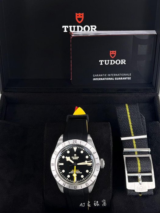 【現貨】TUDOR 帝舵 79470 black bay Pro 39mm GMT 橘針 編織帶 23年 非79230 79360