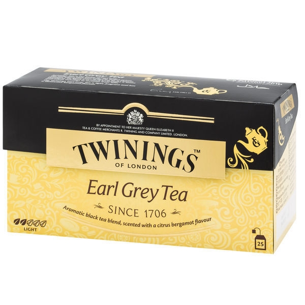 英國唐寧茶 TWININGS-皇家伯爵茶包 EARL GREY TEA 2g*25入/盒 效期2027/05--【良鎂咖啡精品館】