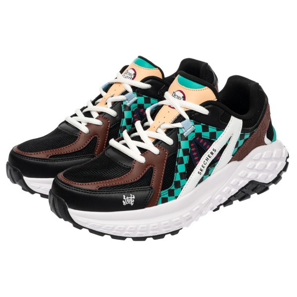 SKECHERS MONSTER EVO-DEMON SLAYER 男 鬼滅之刃聯名款 灶門炭治郎 802031BRMT
