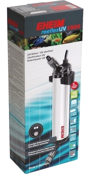 台中水族} 德國EHEIM-UV1500 伊罕-UV殺菌過濾器-18w 過濾圓筒、水陸