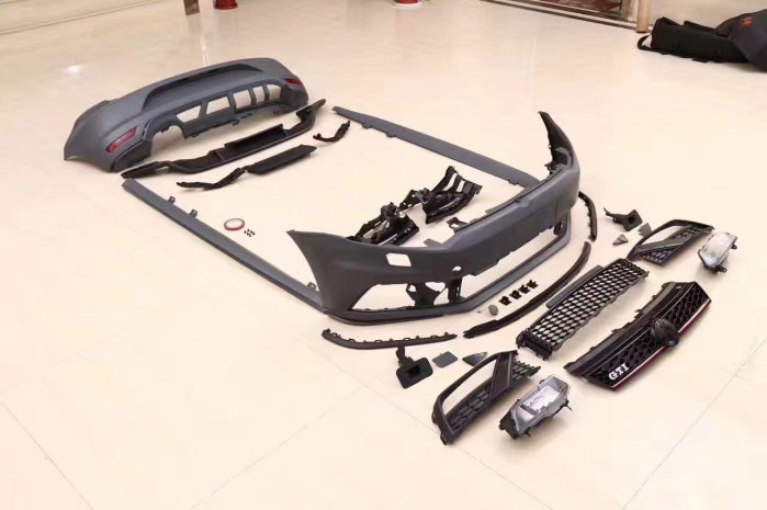 威德汽車 福斯 Polo GTI 樣式 空力套件 前保桿 側裙 後保桿