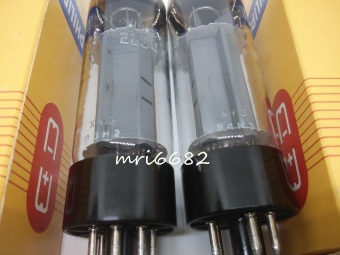"真空管的異想世界" 2隻一標 英國 MULLARD 代工 PHILIPS EL34/6CA7 -1