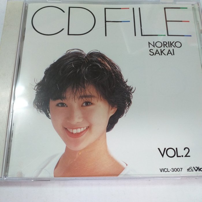 玉照酒井法子AB面對CD FILE 精選收一億個微笑HAPPY BIRTHDAY等極新日版