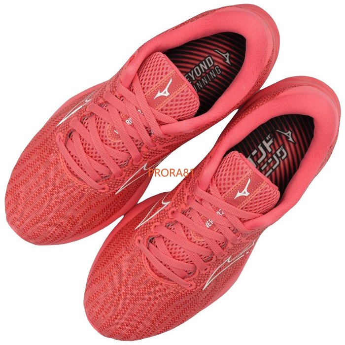 Mizuno 桃橘色RIDER 27(OSAKA) 慢跑鞋(男女同款)【全尺碼，有12號、13