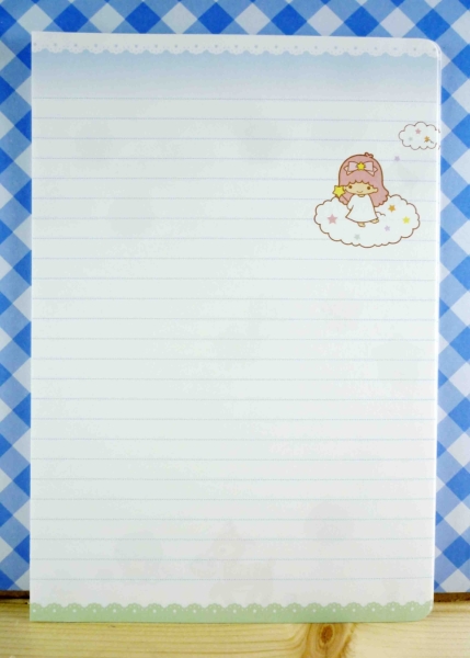 【震撼精品百貨】Little Twin Stars KiKi&LaLa 雙子星小天使~便條-B6大小-雲