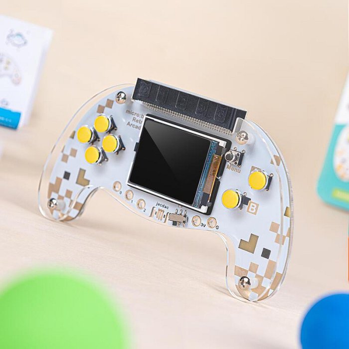microbit V2擴展板遊戲程式 手柄Retro Arcade程式 microbit擴展板