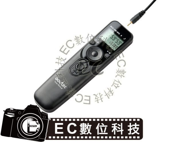 【EC數位】GODOX 神牛 液晶定時 可換線電子快門線 RM-S1AM Sony A390、A450、A55、A33