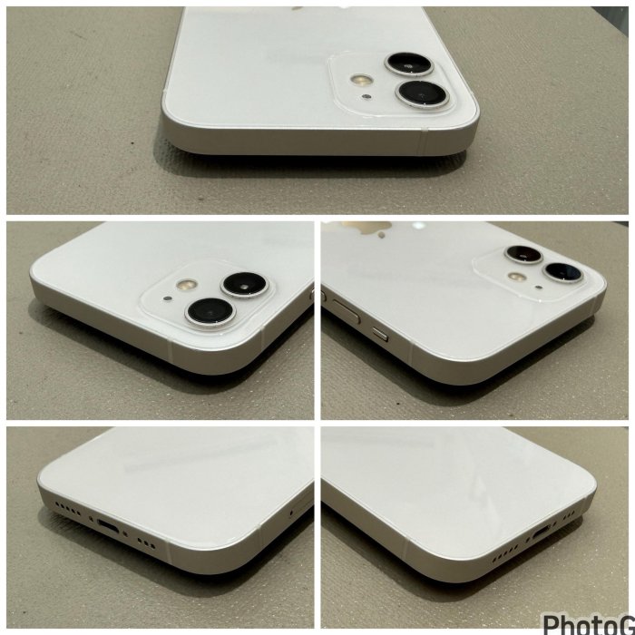iPhone 12 128G 二手機 白色 刷卡分期【米米瑞隆】高雄實體 可出租 R9690 中古機